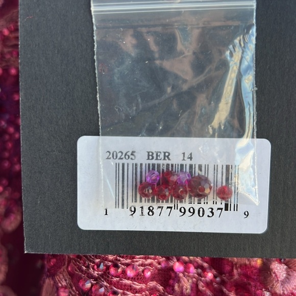 Ieena for Mac Duggal 20265 NWT Embroidered Sleeveless Plunge Neck A Line Gown - Picture 8 of 8